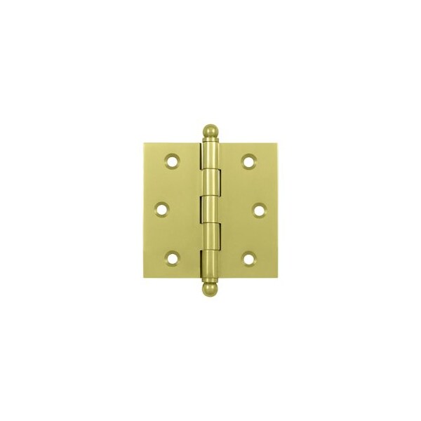 CH2525U3 Cabinet Hinges W/ Ball Tips Polished Brass, 10PK